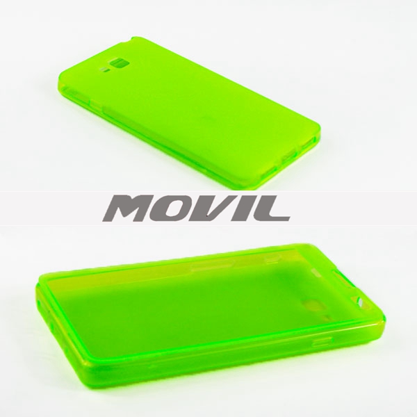 NP-2059 TPU Touch pantalla Flip Funda para LG Optimus L9 II D605-1